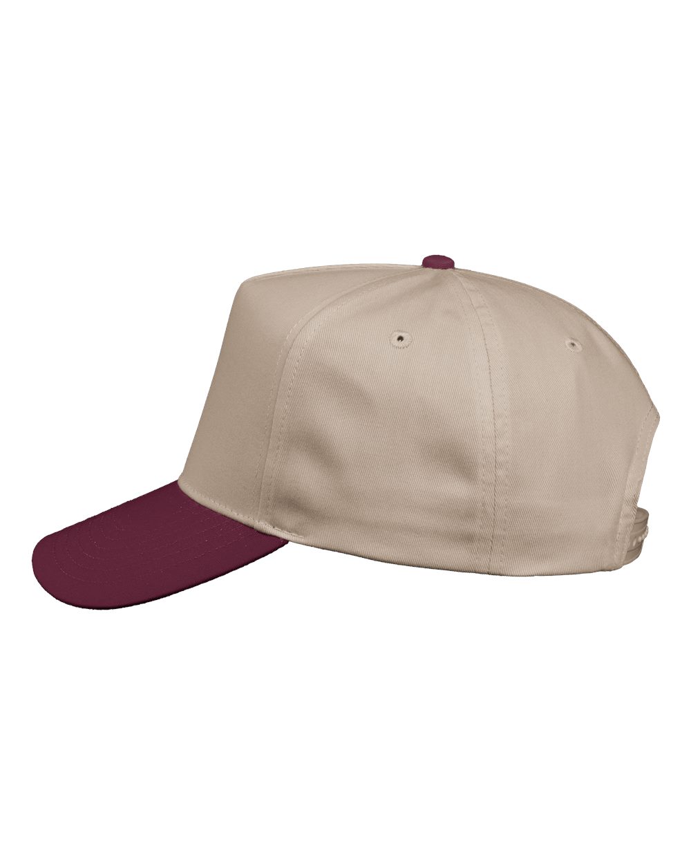 5 Panel Twill Cap