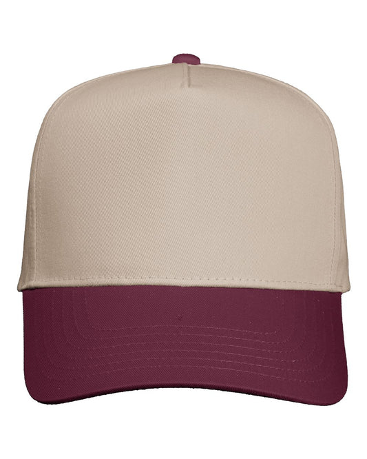 5 Panel Twill Cap