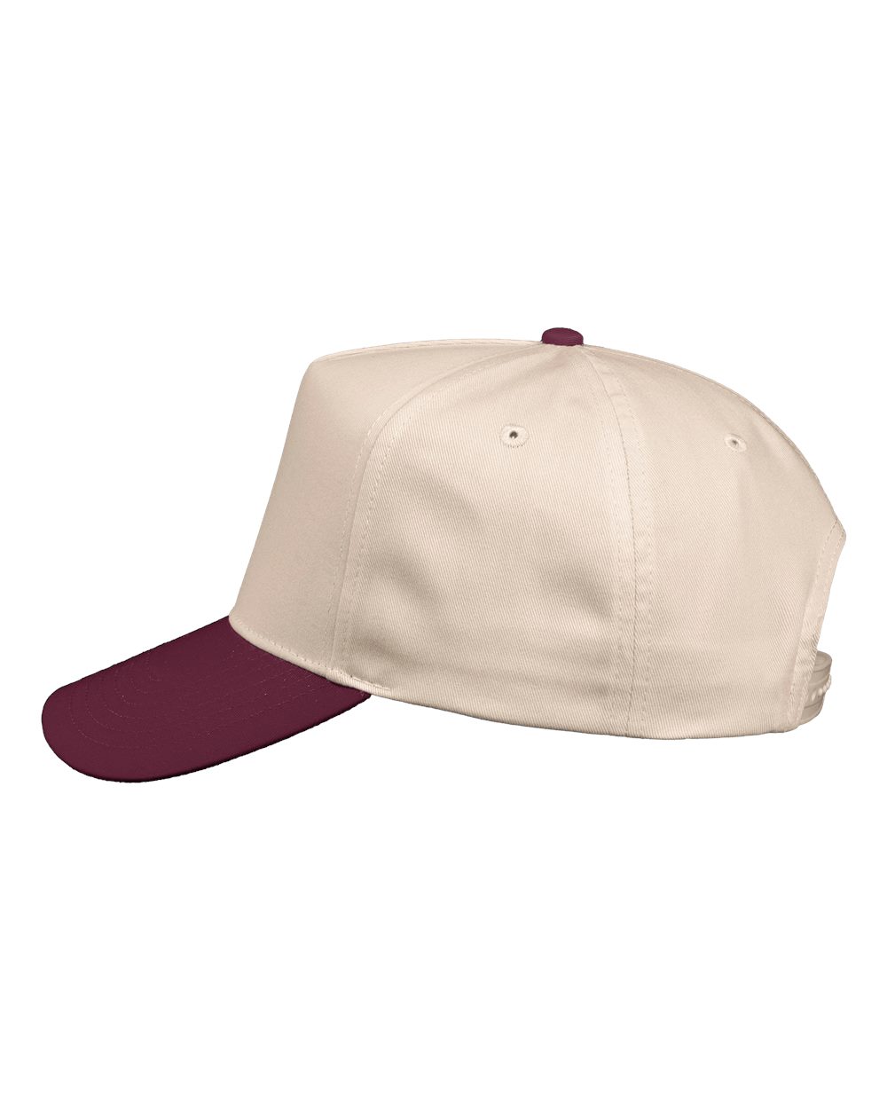 5 Panel Twill Cap